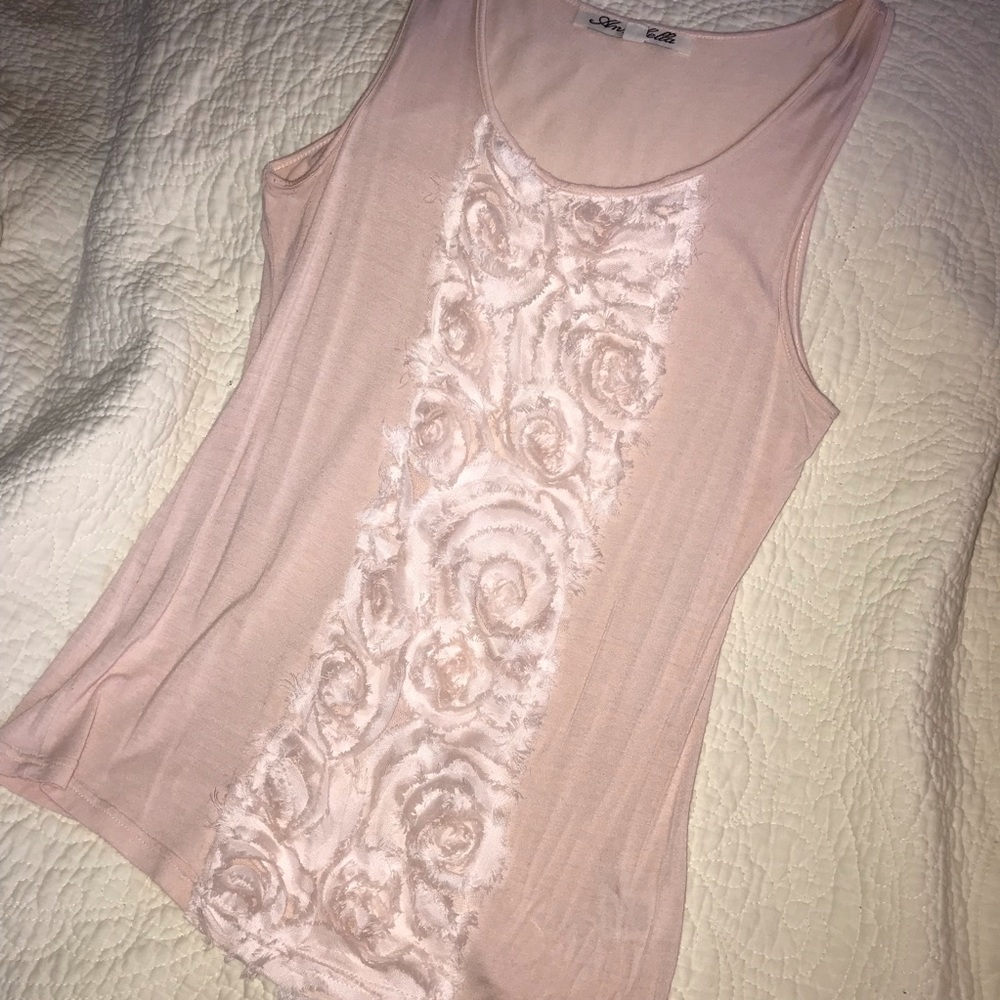 Ruffle layering tank